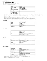 Preview for 6 page of Panasonic BL-PA100A - HD-PLC Ethernet Adaptor Service Manual