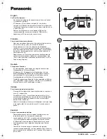 Preview for 1 page of Panasonic BL-PA100KTCE Connecting Manual