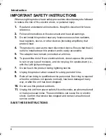 Preview for 6 page of Panasonic BL-PA300KTA - High Definition Power Line Communication Ethernet Adaptor Twin Operating Instructions Manual