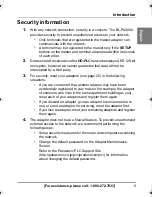 Preview for 9 page of Panasonic BL-PA300KTA - High Definition Power Line Communication Ethernet Adaptor Twin Operating Instructions Manual