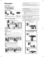 Preview for 2 page of Panasonic BL-PA300KTA - High Definition Power Line Communication Ethernet Adaptor... Getting Started Manual