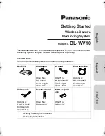 Preview for 1 page of Panasonic BL-WV10 Getting Started