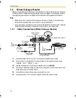 Preview for 10 page of Panasonic BL-WV10 Getting Started