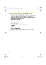 Preview for 8 page of Panasonic BL-WV10 Operating Instructions Manual