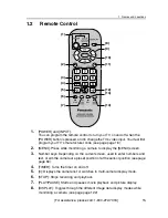 Предварительный просмотр 15 страницы Panasonic BL-WV10A Operating Instructions Manual