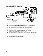 Preview for 8 page of Panasonic BL-WV10A Setup Manual