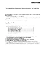 Preview for 9 page of Panasonic BLPA300A - HD-PLC ETHERNET ADAPTOR Maintenance Manual