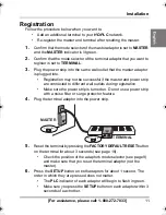 Preview for 11 page of Panasonic BLPA300A - HD-PLC ETHERNET ADAPTOR Operating Instructions Manual