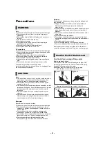 Preview for 2 page of Panasonic Blu-ray Disc DMP-UB320 Operating Instructions Manual