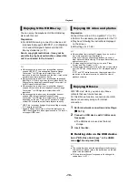 Preview for 16 page of Panasonic Blu-ray Disc DMP-UB320 Operating Instructions Manual