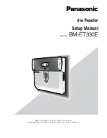 Panasonic BM-ET330E Setup Manual preview