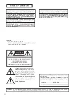 Предварительный просмотр 2 страницы Panasonic BM-ET500E Operating Instructions Manual