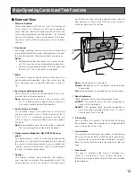 Preview for 15 page of Panasonic BMET200 - IRIS RECOGNITION Operating Instructions Manual