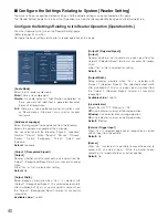 Preview for 40 page of Panasonic BMET200 - IRIS RECOGNITION Operating Instructions Manual