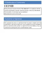 Preview for 7 page of Panasonic BN-SW60ANL0 User Manual