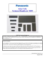 Preview for 1 page of Panasonic BP-5917C40 Technical Handbook