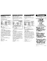 Panasonic BQ-321 Operating Instructions preview