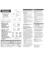 Предварительный просмотр 2 страницы Panasonic BQ-CC55A Operating Instructions