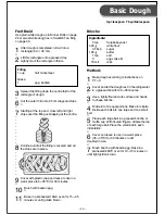 Предварительный просмотр 31 страницы Panasonic Bread Bakery SD-250 Operating Instructions And Recipes