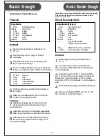 Предварительный просмотр 33 страницы Panasonic Bread Bakery SD-250 Operating Instructions And Recipes