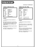 Предварительный просмотр 38 страницы Panasonic Bread Bakery SD-250 Operating Instructions And Recipes