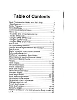 Preview for 3 page of Panasonic Bread Bakery SD-250 Operating Instructions & Recipes