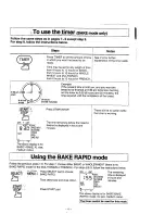 Preview for 11 page of Panasonic Bread Bakery SD-250 Operating Instructions & Recipes