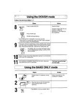 Preview for 12 page of Panasonic Bread Bakery SD-250 Operating Instructions & Recipes