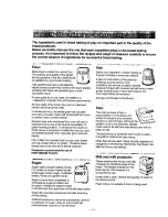 Preview for 18 page of Panasonic Bread Bakery SD-250 Operating Instructions & Recipes