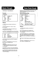 Preview for 33 page of Panasonic Bread Bakery SD-250 Operating Instructions & Recipes