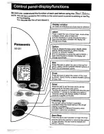 Preview for 7 page of Panasonic Bread Bakery SD-251 Operating Instructions & Recipes