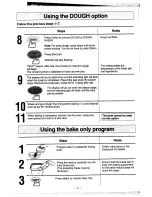 Preview for 12 page of Panasonic Bread Bakery SD-251 Operating Instructions & Recipes