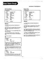 Preview for 34 page of Panasonic Bread Bakery SD-251 Operating Instructions & Recipes