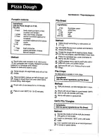 Preview for 40 page of Panasonic Bread Bakery SD-251 Operating Instructions & Recipes