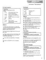 Preview for 41 page of Panasonic Bread Bakery SD-253 Operating Instructions & Recipes