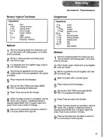 Preview for 43 page of Panasonic Bread Bakery SD-253 Operating Instructions & Recipes