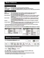 Предварительный просмотр 4 страницы Panasonic Bread Bakery SD-YD150 Operating Instructions & Recipes