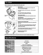 Предварительный просмотр 12 страницы Panasonic Bread Bakery SD-YD150 Operating Instructions & Recipes