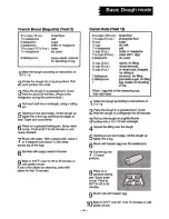 Предварительный просмотр 31 страницы Panasonic Bread Bakery SD-YD150 Operating Instructions & Recipes