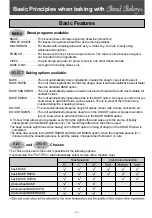 Preview for 4 page of Panasonic Bread Bakery SD-YD250 Instructions And Recipes Manual