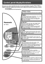 Preview for 7 page of Panasonic Bread Bakery SD-YD250 Instructions And Recipes Manual