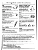 Preview for 20 page of Panasonic Bread Bakery SD-YD250 Operating Instructions And Recipes