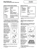 Preview for 31 page of Panasonic Bread Bakery SD-YD250 Operating Instructions And Recipes