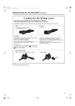 Предварительный просмотр 5 страницы Panasonic BT-3DL2550 Operating Instructions Manual