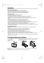 Предварительный просмотр 7 страницы Panasonic BT-3DL2550 Operating Instructions Manual