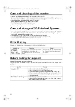 Предварительный просмотр 58 страницы Panasonic BT-3DL2550 Operating Instructions Manual