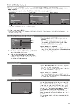 Preview for 17 page of Panasonic BT-4LH310P Operating Instructions Manual