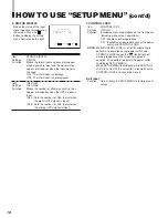 Предварительный просмотр 20 страницы Panasonic BT-H1700AE Operating Instructions Manual