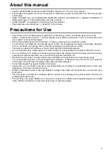 Предварительный просмотр 7 страницы Panasonic BT-L1500E Operating Instructions Manual