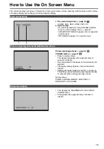 Предварительный просмотр 15 страницы Panasonic BT-L1500E Operating Instructions Manual